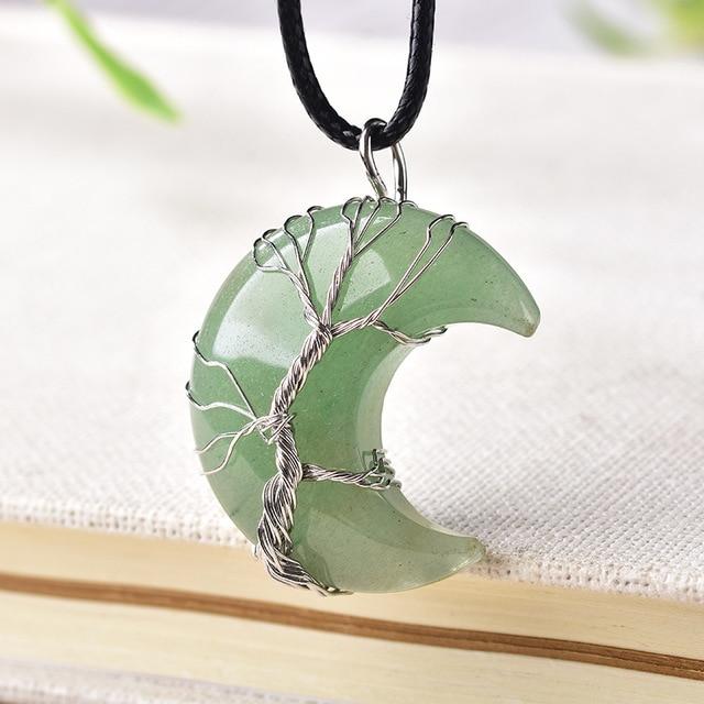 Jewelance™ RootedNecklace 1+1 GRATIS - Geworteld Halve Maan Maan Hanger Halsketting