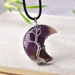 Jewelance™ RootedNecklace 1+1 GRATIS - Geworteld Halve Maan Maan Hanger Halsketting