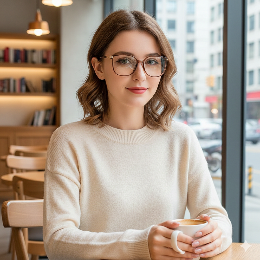 StylishGlasses 1+1 GRATIS: Anti-Blauw Licht Duurzaam En Lichtgewicht Stijlvolle Brillen