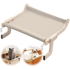 Catfri® HangingBed - Premium Verstelbare Houten Katten Hangmat Hangende Bed