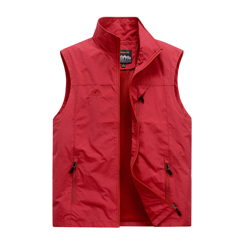 Icone™ CasualVest: Comfortabele Casual Stijl Veelzijdig Outdoor Vest