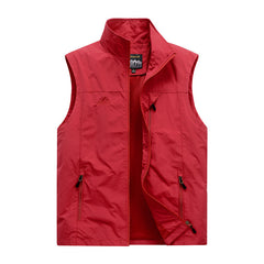 Icone™ CasualVest: Comfortabele Casual Stijl Veelzijdig Outdoor Vest