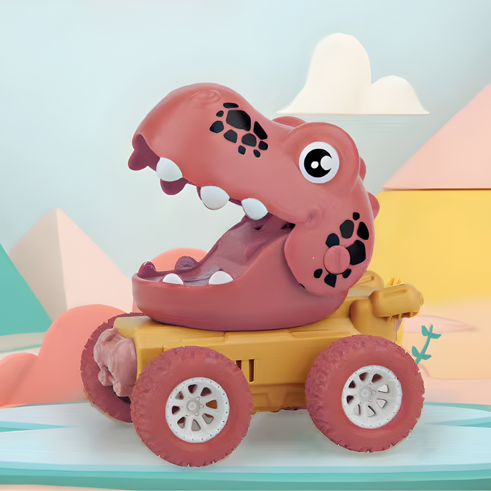 Kletshuts™ DinosaurToy: Leuk En Gemakkelijk Terugtrekken Ontwerp Auto Dinosaurus Speelgoed