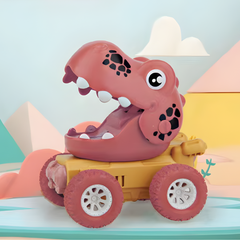Kletshuts™ DinosaurToy: Leuk En Gemakkelijk Terugtrekken Ontwerp Auto Dinosaurus Speelgoed