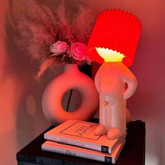 Ledsen™ BoyLamp: Charmant Klein Decoratief LED Jongen Lamp