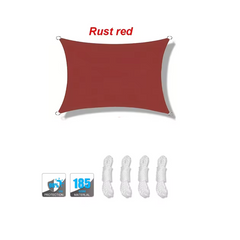 SunShade - Buitenruimte Dek Rectangulaire Zonneschaduw