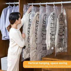 Icone™ SpaceCompress: Hangende Vacuum Opbergzakken
