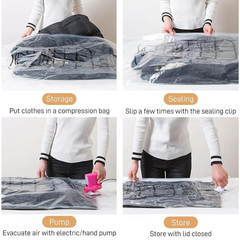 Icone™ SpaceCompress: Hangende Vacuum Opbergzakken