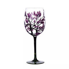 SeasonsGlass - Vier Seizoenen Boom Wijn Glas