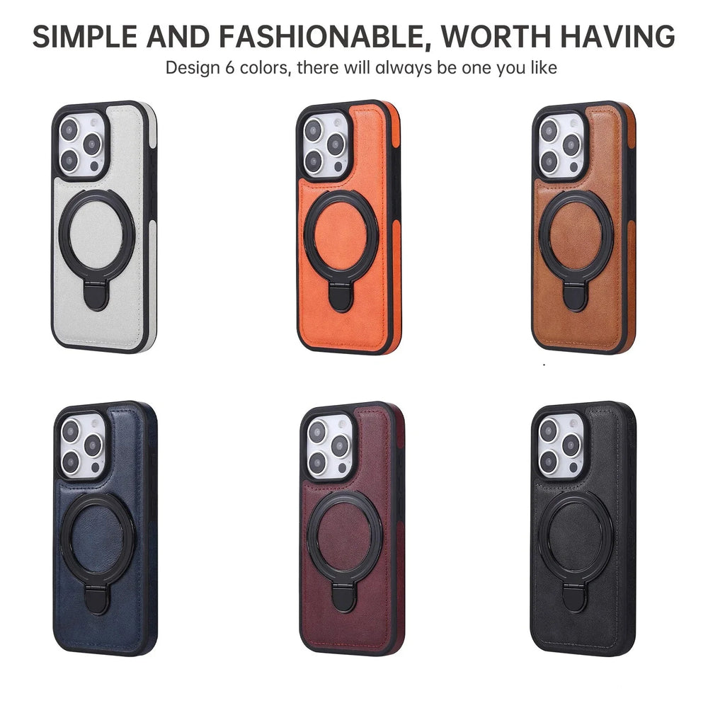 PremiumCase: Elegant Hoogwaardig Leder iPhone Premie Zaak