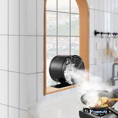 Globetrek° ExhaustFan- Draagbare Compacte Koelafzuigventilator