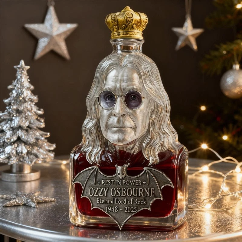 LiquorBottle™: Ozzy Osbourne Beperkt Editie Eerbetoon Karaf Likeurfles