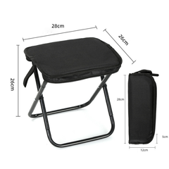 UltiFurni® PortableStool: Gemakkelijk Vouwbare Ultra-Lichte Compacte Draagbaar Kruk