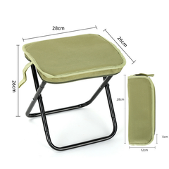 UltiFurni® PortableStool: Gemakkelijk Vouwbare Ultra-Lichte Compacte Draagbaar Kruk