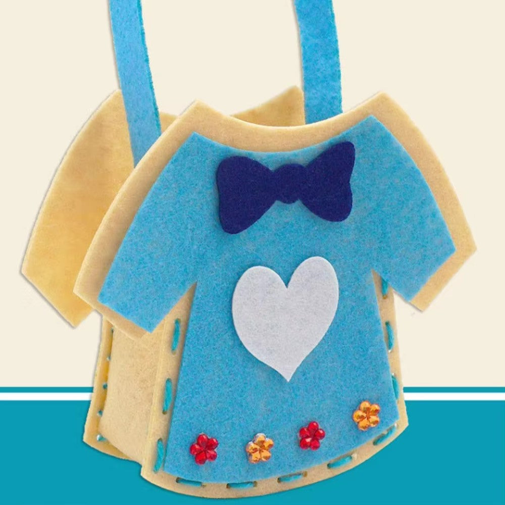 Kletshuts™ CreativeBag: Kids DIY Naaien En Knutselen Creatieve Tas Kit