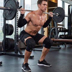 JointSupport: Antislip Ademend Knie- En Elleboogjointondersteuning Protector