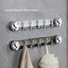 GlideHold® SuctionHooks 1+1 GRATIS: Eenvoudige installatie Zware Wandbevestigde Zuighaakjes