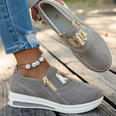 Happy™ ZipShoes - Mode Zip Laag Bovenkant Platform Schoenen