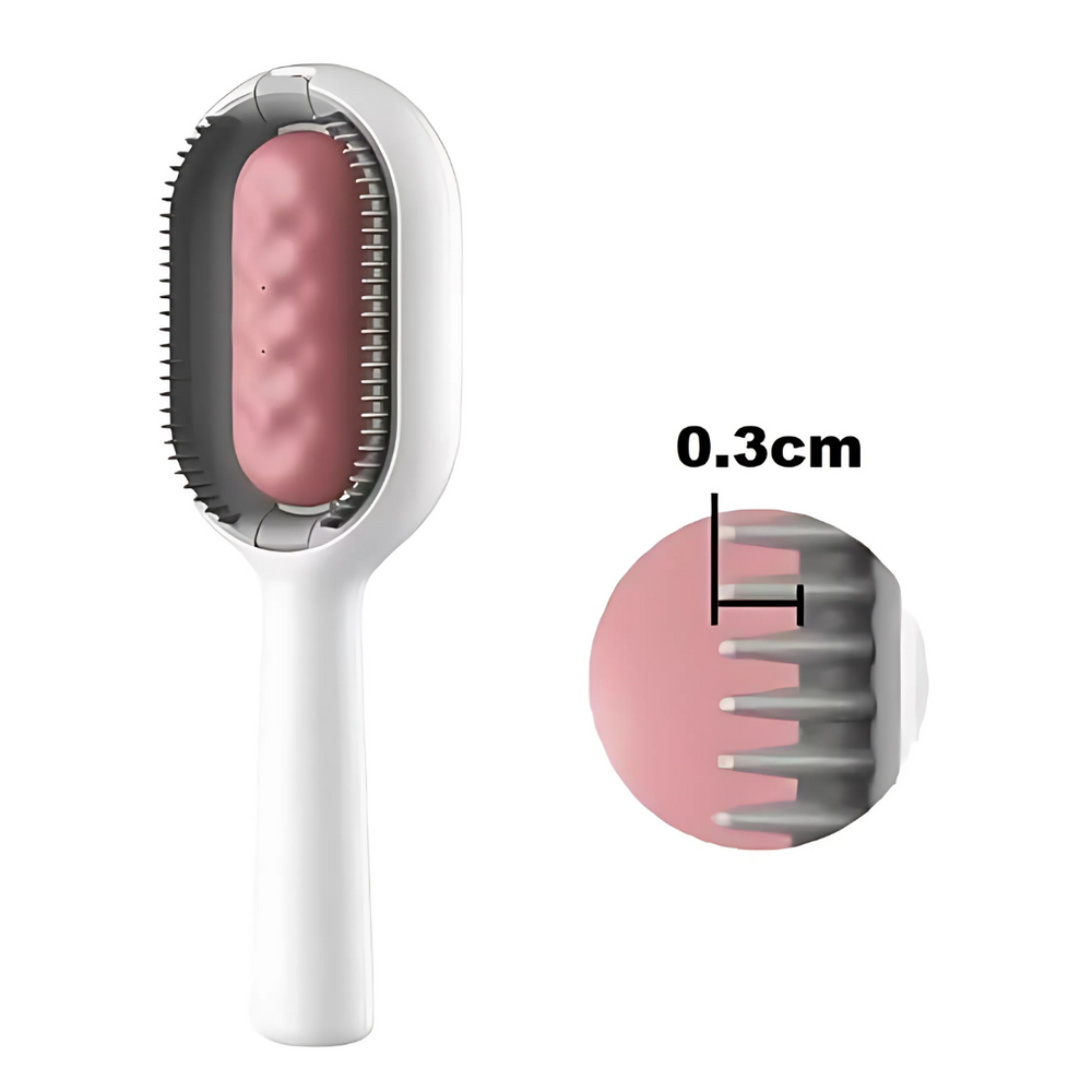 DogCatFri™ GroomingBrush 1+1 GRATIS: Huisdierhaarverwijderaar En Massageborstel