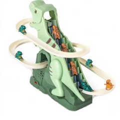 Kletshuts™ DinoSlide: Automatisch Dino Glijbaan Baan Speelgoed Voor Kinderen