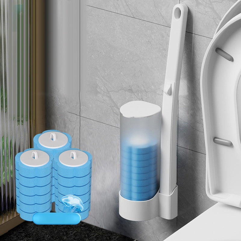 Cleaner Pro° ToiletCleaner: Wegwerp Toiletborstel Kop Reiniger Set