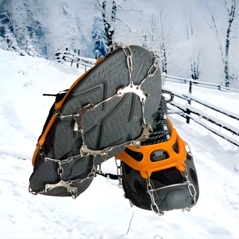 SnowChains – Antislip Aantrekbaar Schoen Sneeuw Voor Veilig Wandelen In De Winter