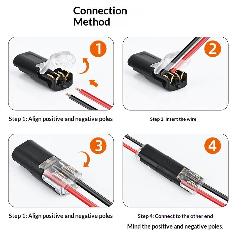 SolderlessConnector 10+10 GRATIS - Snel Zeker Verbinding Soldeerloos Draad Splice Connector