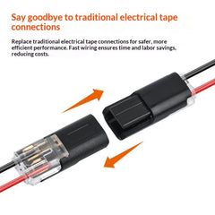 SolderlessConnector 10+10 GRATIS - Snel Zeker Verbinding Soldeerloos Draad Splice Connector