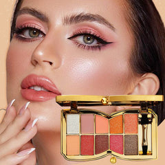 GlitterEyeshadow 1+1 GRATIS: Glanzende Glitter Shade Oogschaduwpalet