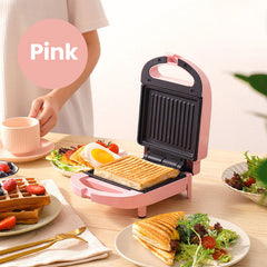 Globetrek° SandwichMaker: Mini Elektrische Ontbijtbroodrooster En Tostiapparaat