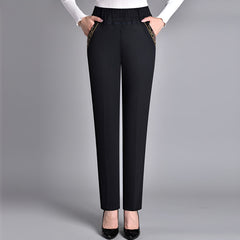 Icone™ CasualJeans: Elastische Hoge Taille Stretch Rechte Pijpen Casual Jeans