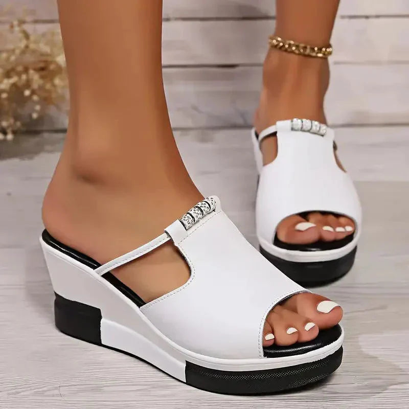 Happy™ WedgeSandals: Comfortabel Hoog Wedge Sandalen