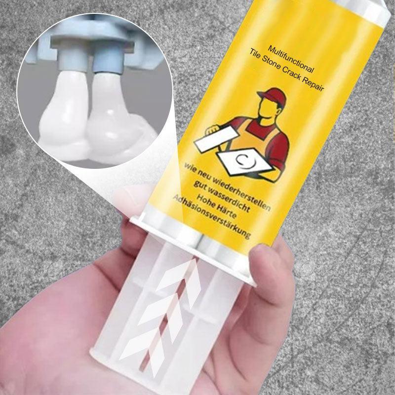 TileRepair - Snelle En Gemakkelijke Multifunctionele Kit Het Repareren Van Tegels En Steen
