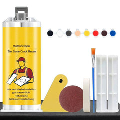 TileRepair - Snelle En Gemakkelijke Multifunctionele Kit Het Repareren Van Tegels En Steen