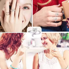 Jewelance™ LoopRing 1+1 GRATIS - Verstelbare Kat Ontwerp Brei Loop Ring