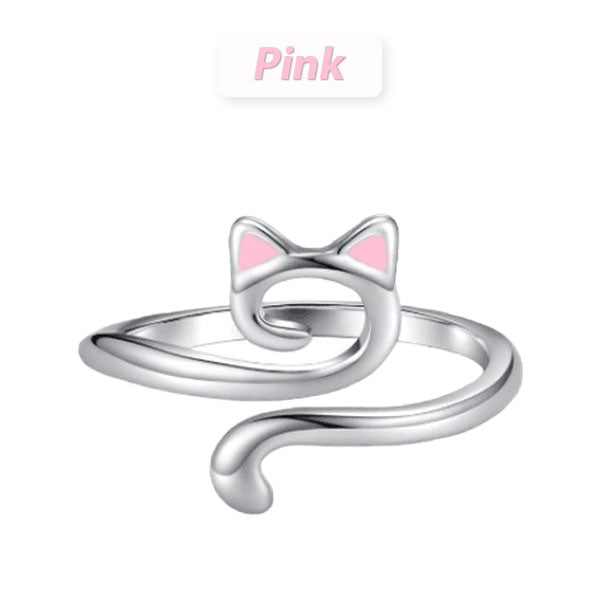 Jewelance™ LoopRing 1+1 GRATIS - Verstelbare Kat Ontwerp Brei Loop Ring