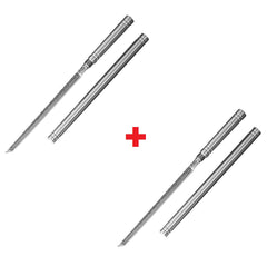 Globetrek° CompactKnife 1+1 GRATIS: Stabiele En Comfortabele Grip Compact Mes