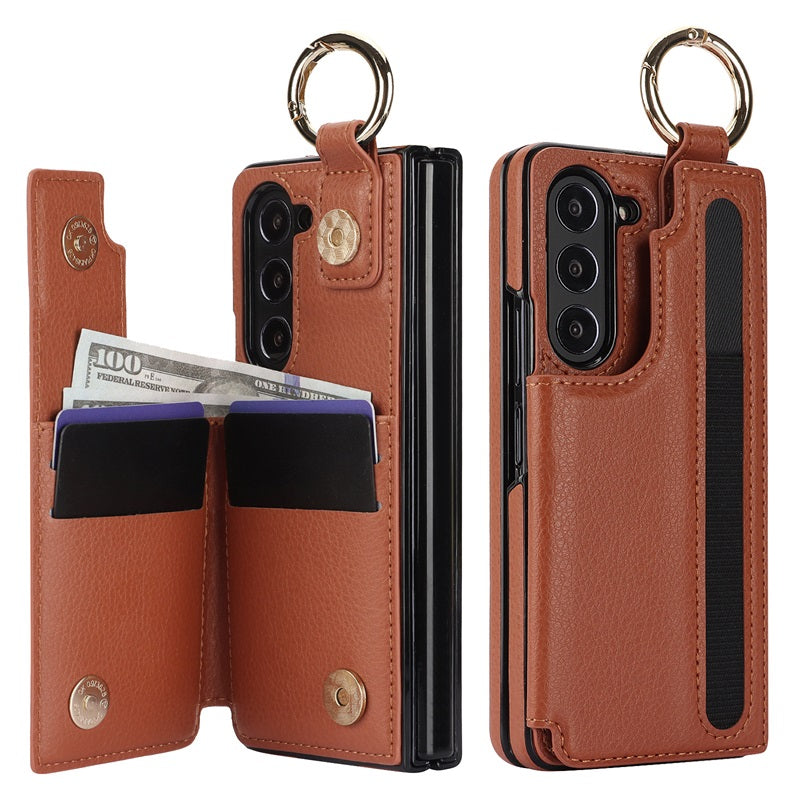 Icone™ FoldingCase: 3-in-1 Opvouwbare Telefoon, Kaart En Portemonnee Hoesje