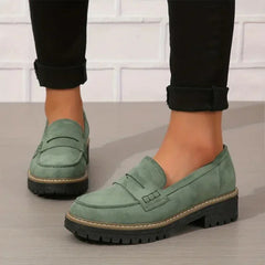 Happy™ WomenShoes: Dikke Zool Loafers Voor Vrouwen