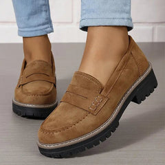 Happy™ WomenShoes: Dikke Zool Loafers Voor Vrouwen