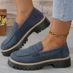 Happy™ WomenShoes: Dikke Zool Loafers Voor Vrouwen