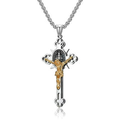 Jewelance™ CrossProtection 1+1 GRATIS: Spiritueel Beschermingskruis Hanger Ketting Met Geschenkdoos