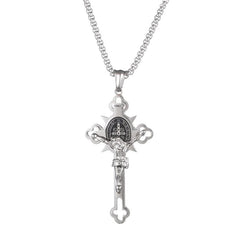 Jewelance™ CrossProtection 1+1 GRATIS: Spiritueel Beschermingskruis Hanger Ketting Met Geschenkdoos