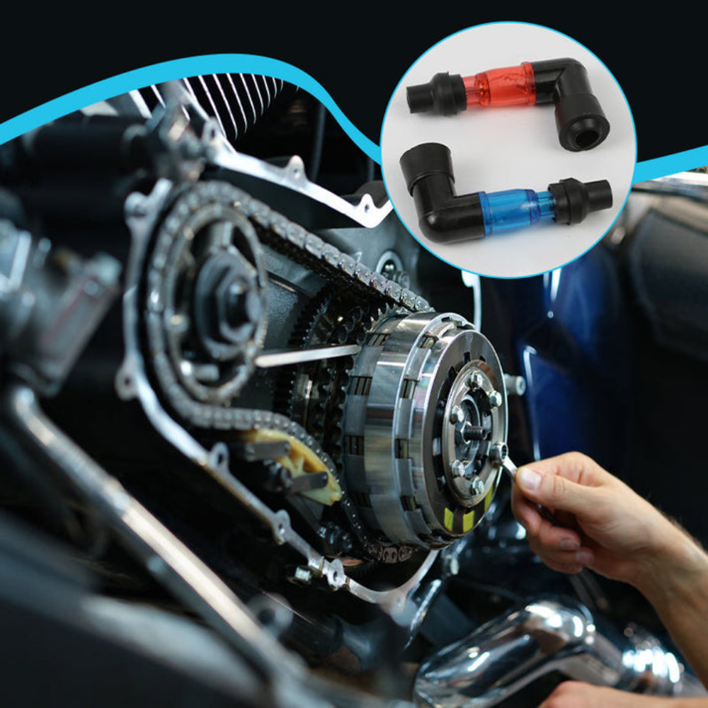 SparkConnectors 1+1 GRATIS: Universele Hoge Prestaties Hittebestendige Motorfiets Ontstekings Vonk Connectoren