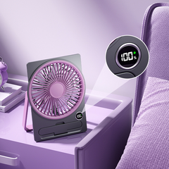 MiniFan - USB-Oplaadbare Mini-Slanke Tafelventilator