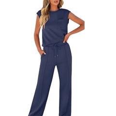 Icone™ StylishSet: Stijlvolle, Comfortabele Met Mouwloze Top En Broek Set