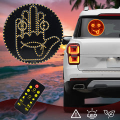 Ledsen™ SignLight: LED Achterruit Signaalbord Lichtdisplay