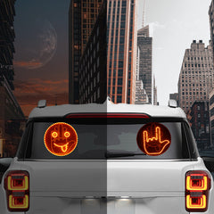 Ledsen™ SignLight: LED Achterruit Signaalbord Lichtdisplay