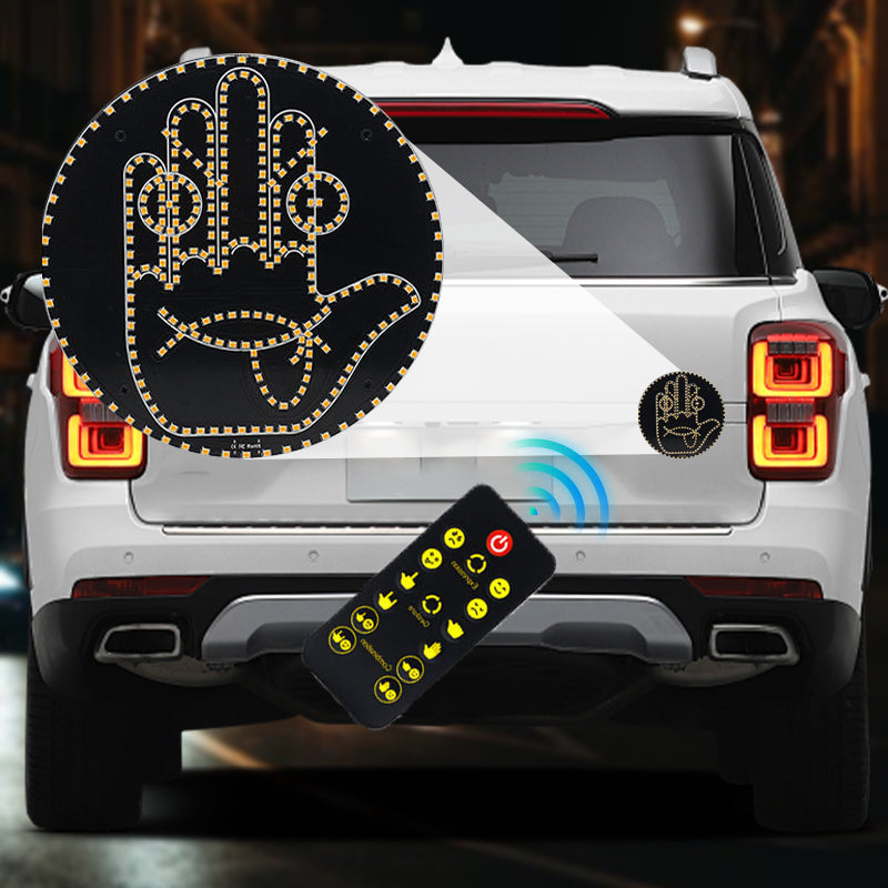 Ledsen™ SignLight: LED Achterruit Signaalbord Lichtdisplay