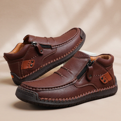 Happy™ ClassyBoots: Heren Stijlvol Gemakkelijk Instapper Retro Stijlvol Laarzen